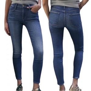 Frame Denim Women's High Rise Jeans - Blue